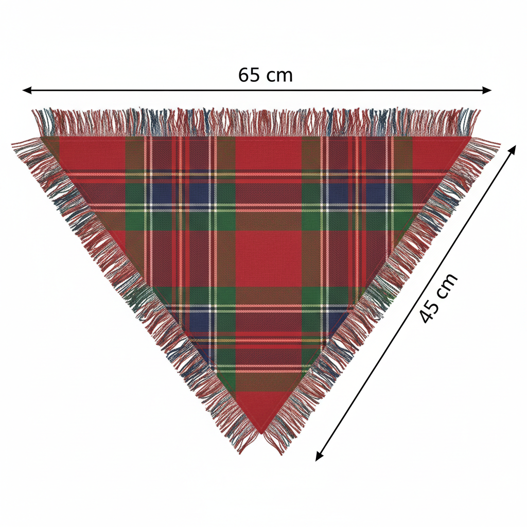 Le Foulard — Dimensions