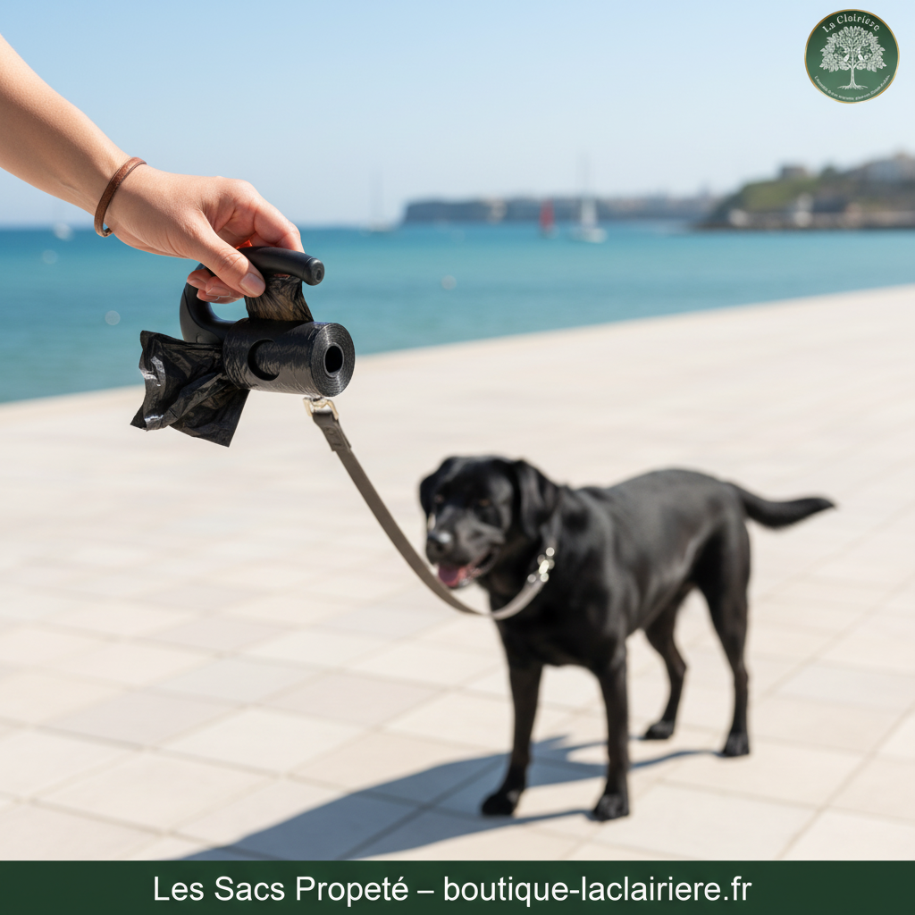 Les Sacs Propreté — bord de mer