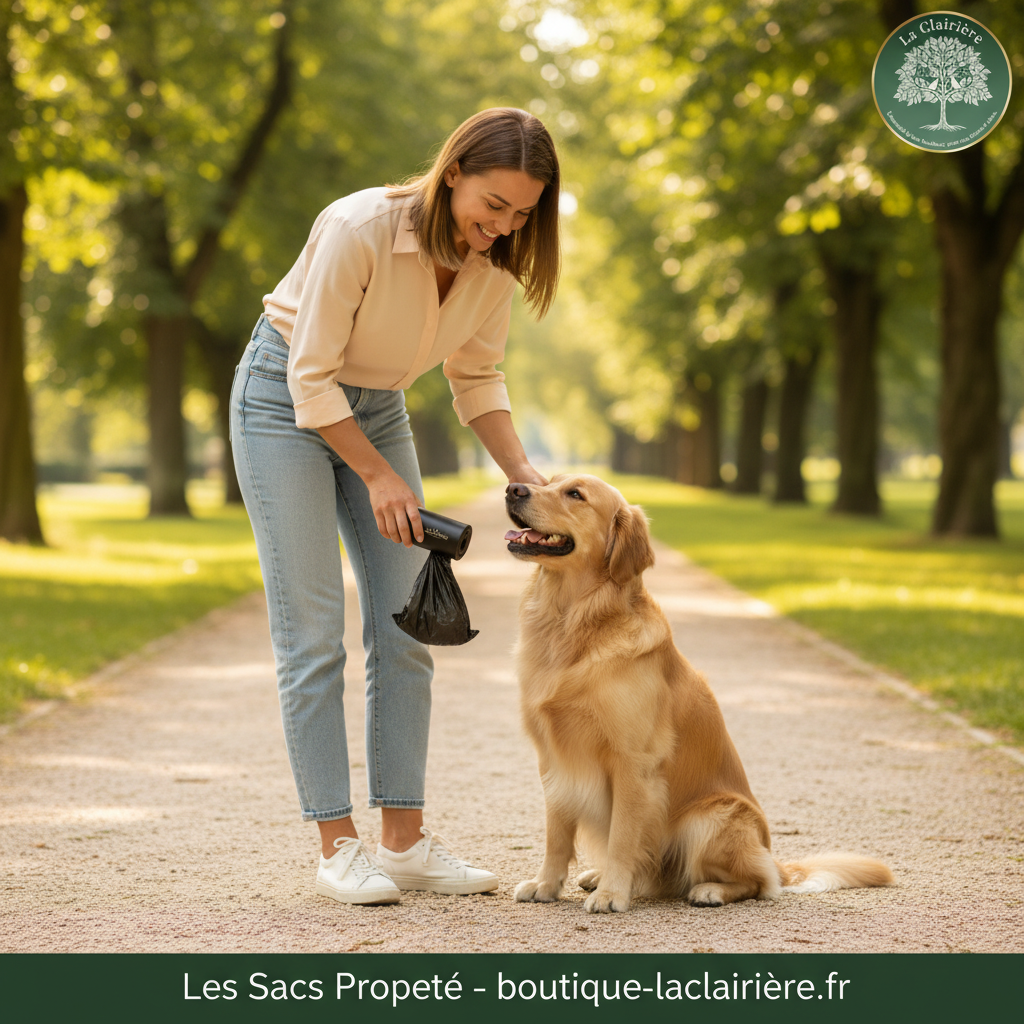 Les Sacs Propreté — parc