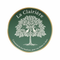 Logo La Clairière cercle doré